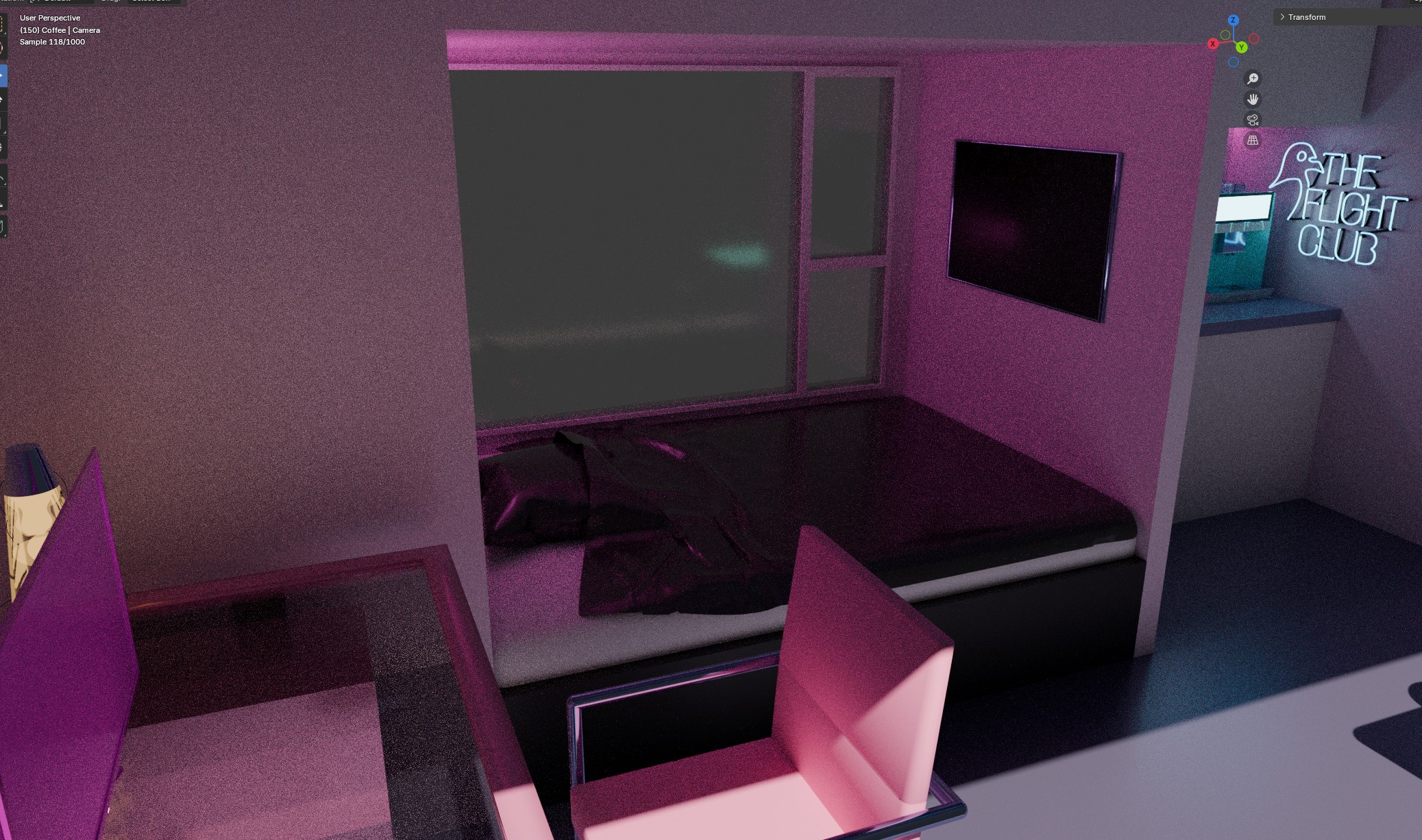 Complicity bedroom scene